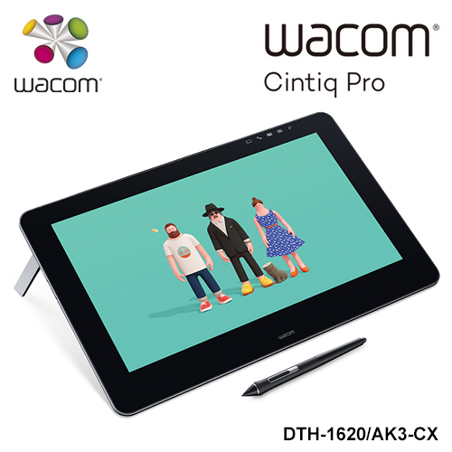 【客訂品】Wacom Cintiq Pro 16HD touch 觸控繪圖螢幕(HDMI版)