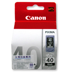 CANON PG-40 黑色墨水匣