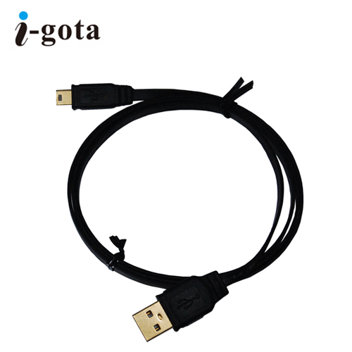 i-gota 薄型USB 2.0 連接線A公-5P 1米