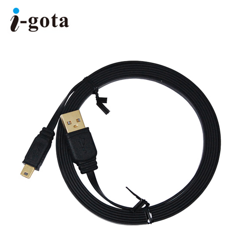 i-gota 薄型USB 2.0 連接線A公-5P 2米