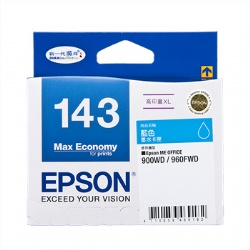 EPSON NO.143 T143250 高印量藍色墨水匣