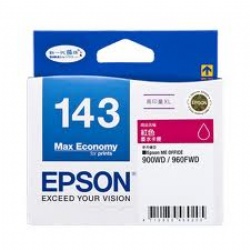 EPSON NO.143 T143350 高印量紅色墨水匣