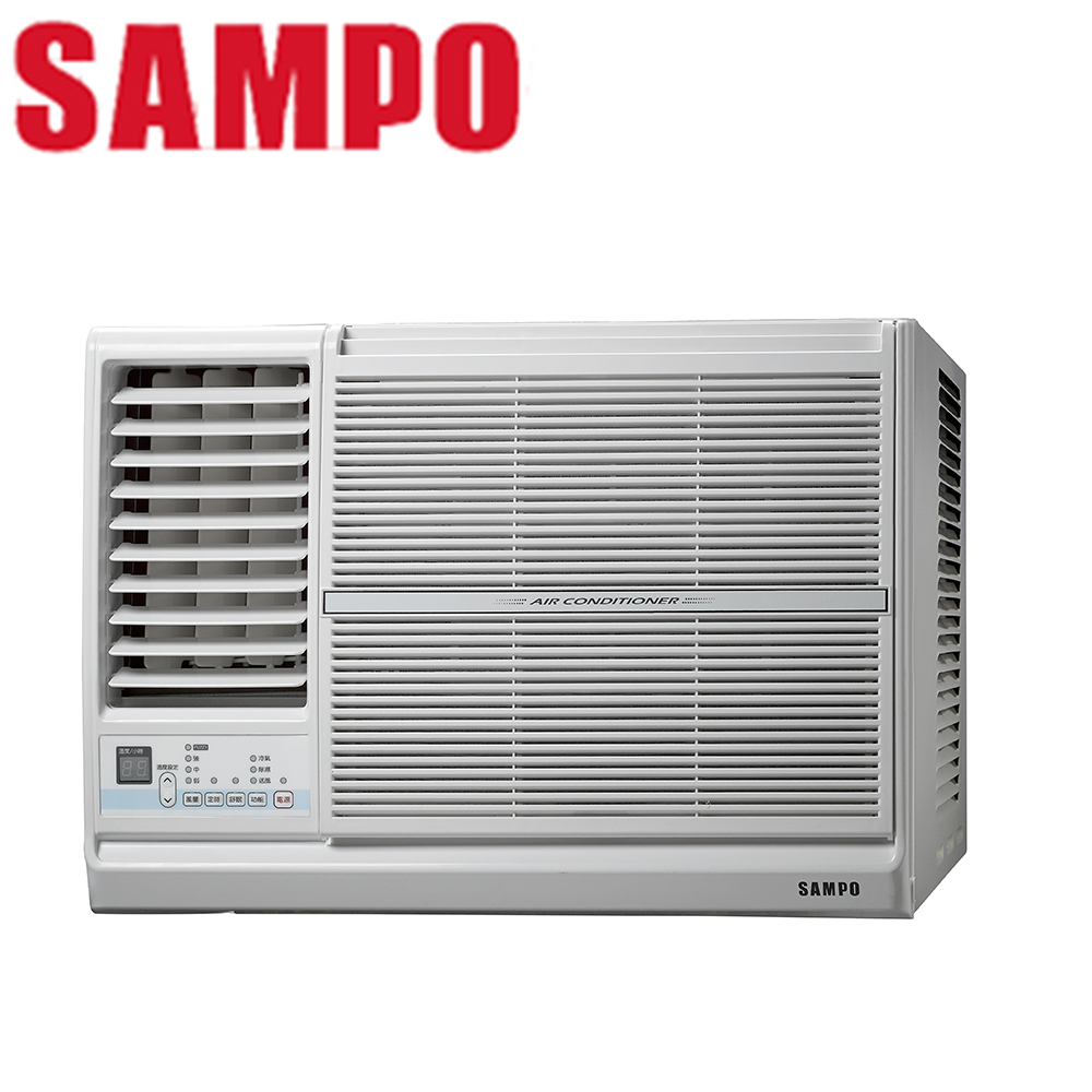 【SAMPO聲寶】4-6坪定頻左吹窗型冷氣AW-PC28L