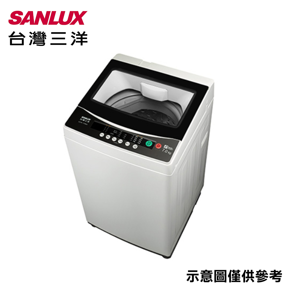 【SANLUX台灣三洋】7KG定頻洗衣機ASW-70MA