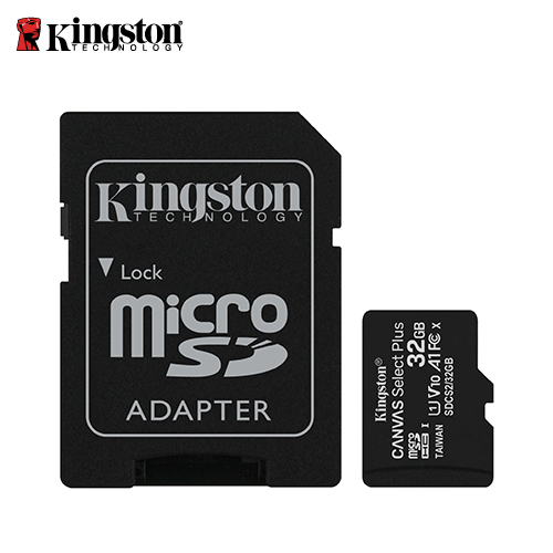 【Kingston 金士頓】Canvas Z Plus microSD 32GB 記憶卡(SDCS2/32GB)