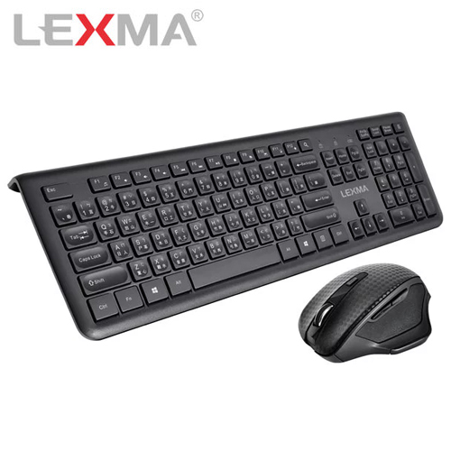 【LEXMA 雷馬】LS8100R 無線靜音鍵鼠組