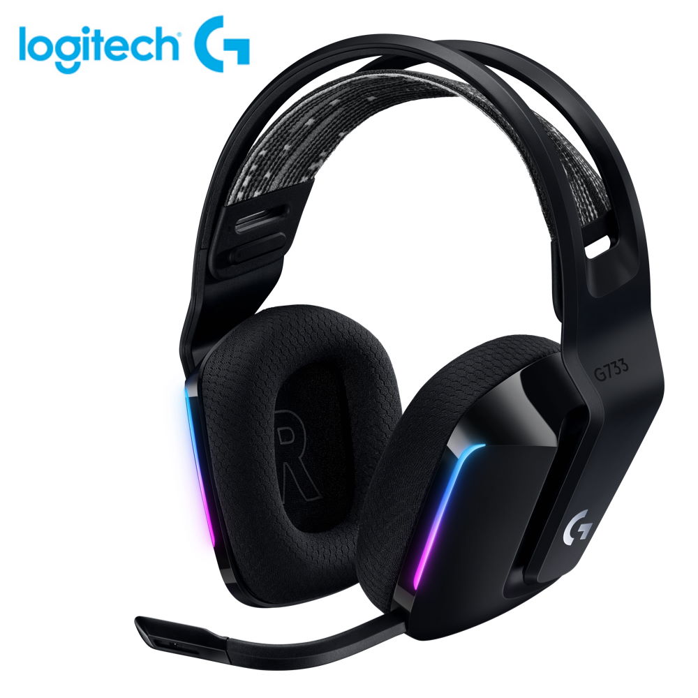 【Logitech 羅技】G733  RGB炫光無線電競耳機麥克風