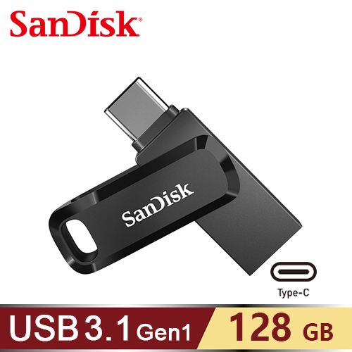 【SanDisk】Ultra Go USB Type-C 雙用隨身碟 128G