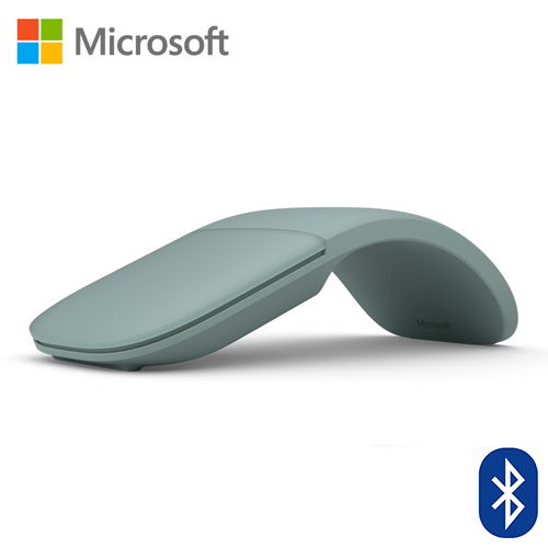【Microsoft 微軟】Arc Mouse 滑鼠(青灰綠)