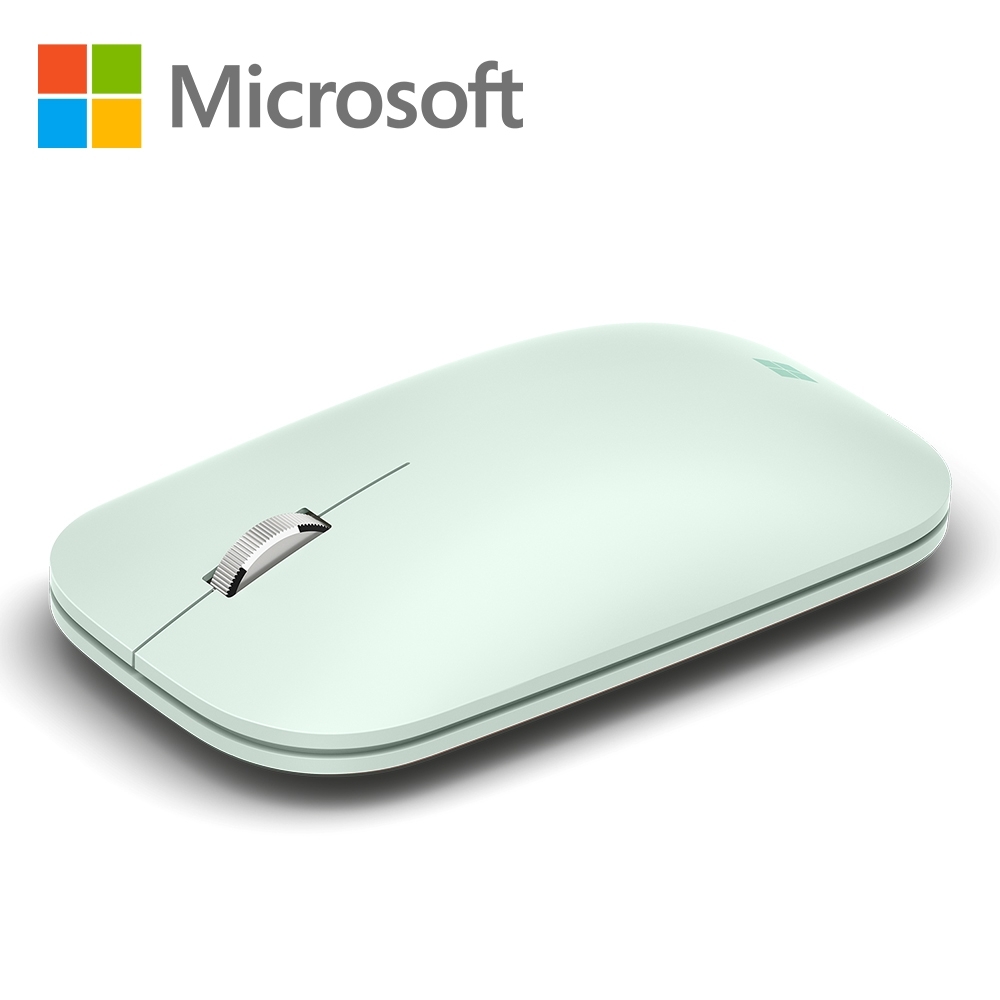 【Microsoft 微軟】時尚滑鼠 KTF-00024  薄荷綠