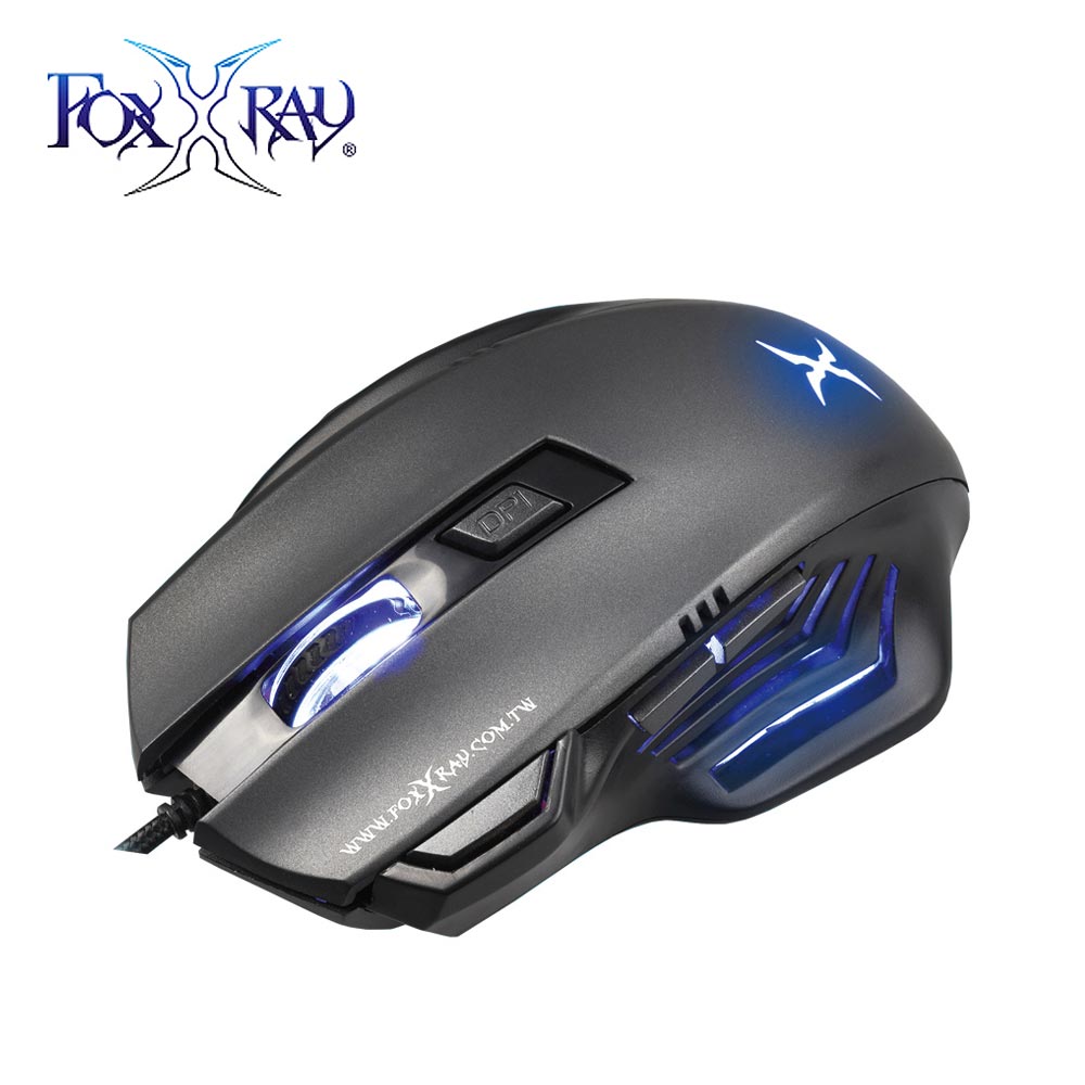 【FOXXRAY 狐鐳】FXR-SM-68 灰翼獵狐電競滑鼠