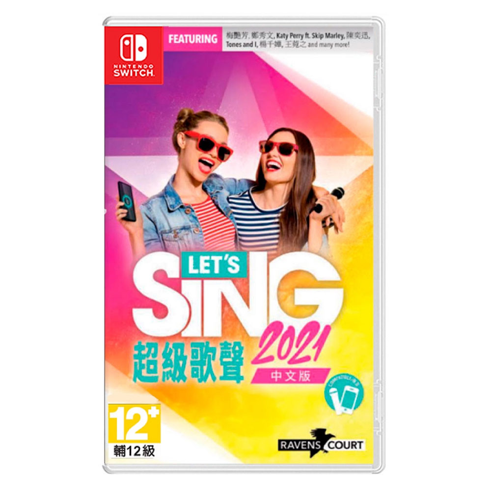 【NS 遊戲】任天堂 Switch 超級歌聲 LET’S SING 2021《中文版》