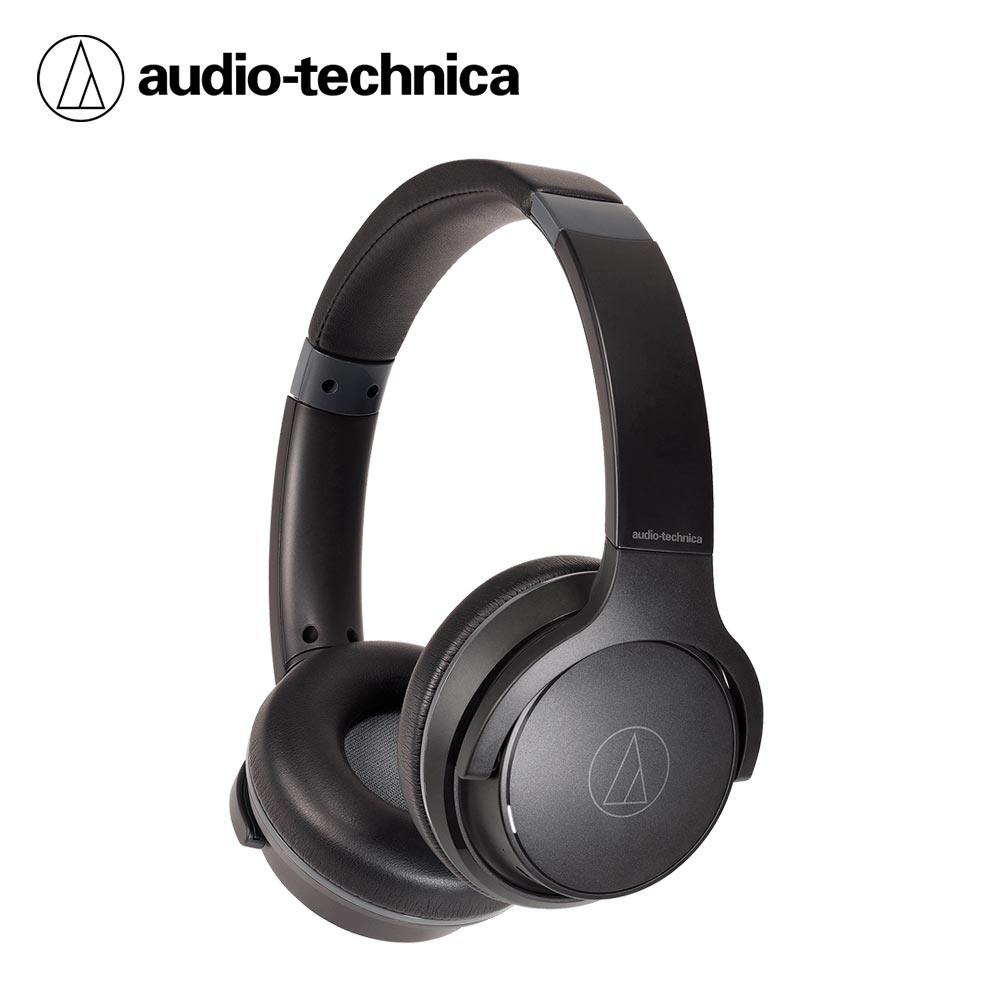 【audio-technica 鐵三角】ATH-S220BT 藍牙耳罩式耳機-黑