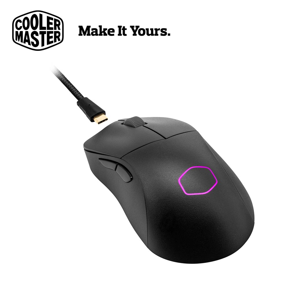 【Cooler Master 酷碼】MM731 無線電競滑鼠-黑色
