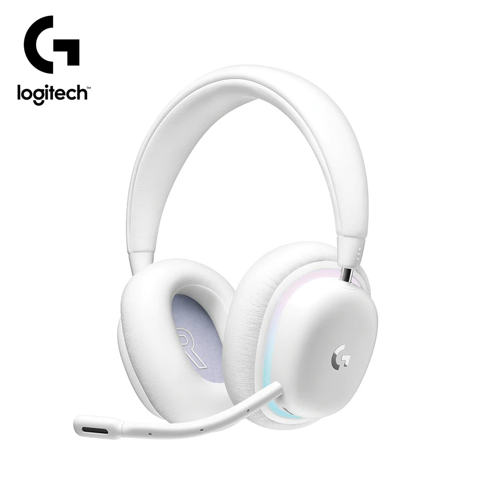 【Logitech G 羅技】G735 無線美型RGB遊戲耳麥 夢幻白