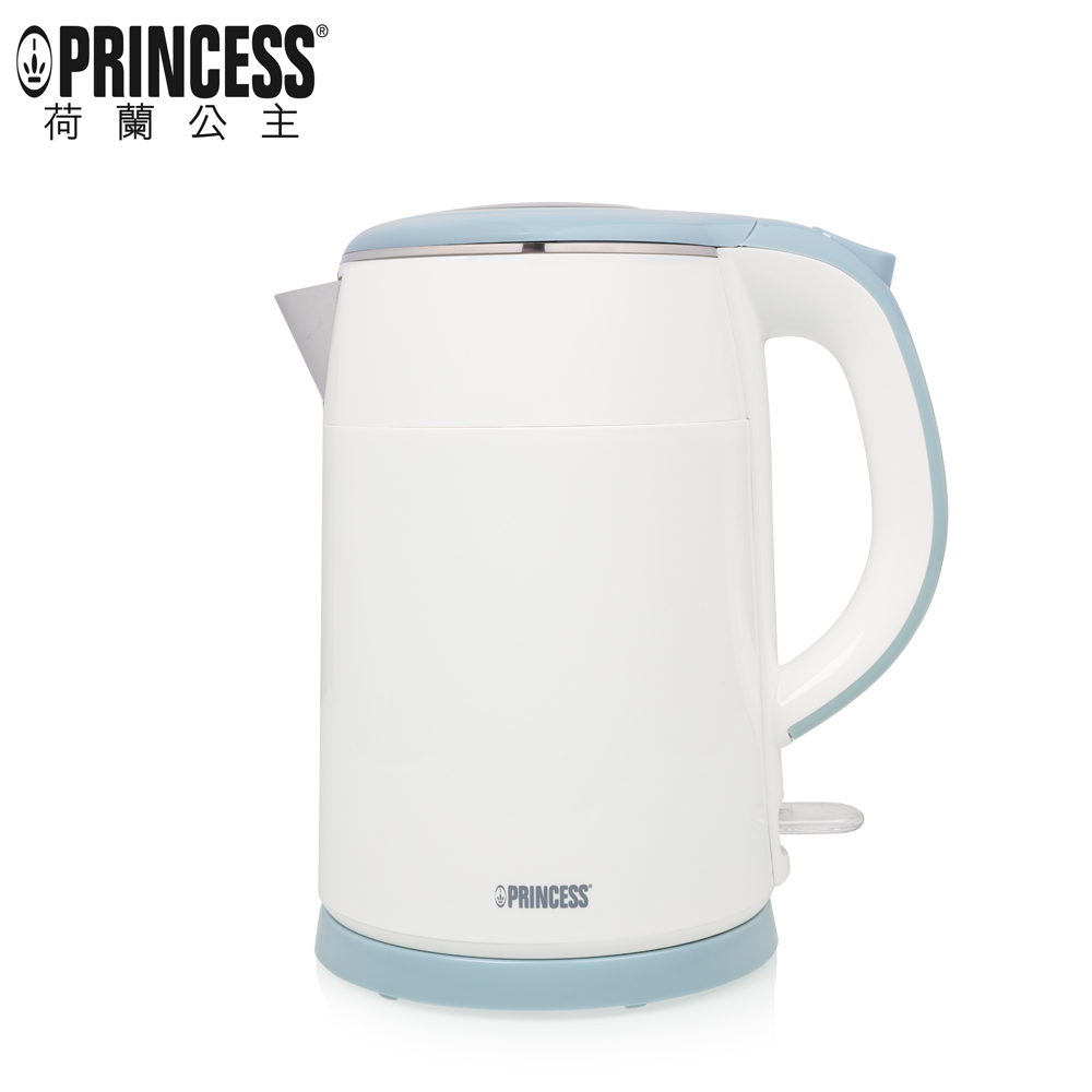 【PRINCESS】荷蘭公主 1.5L防燙快煮壺(冰藍) 236070B