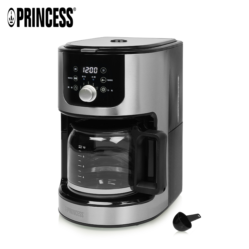 【PRINCESS】荷蘭公主 1.2L全自動美式研磨咖啡機 246015