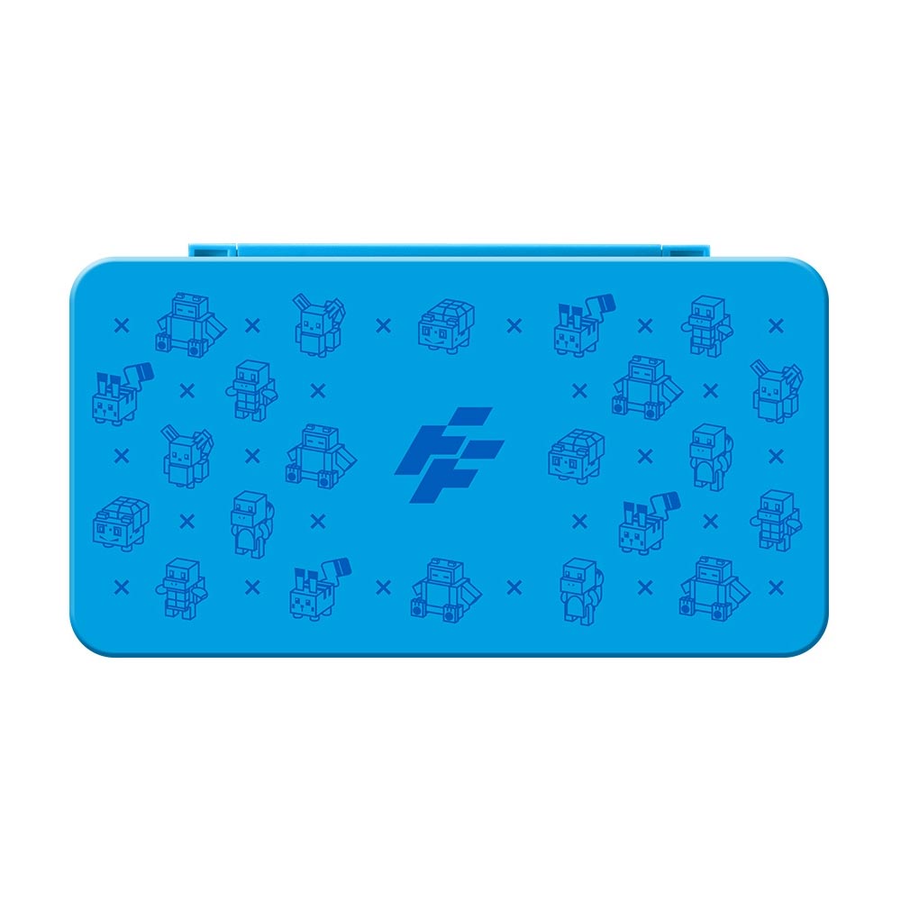【NS 周邊】FlashFire switch 遊戲卡24片磁吸收納盒-藍