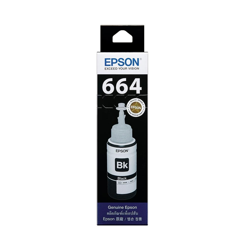 EPSON C13T664100 黑色墨水 (L100/200)