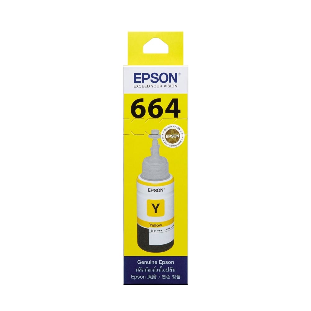 EPSON C13T664400 黃色墨水 (L100/200)