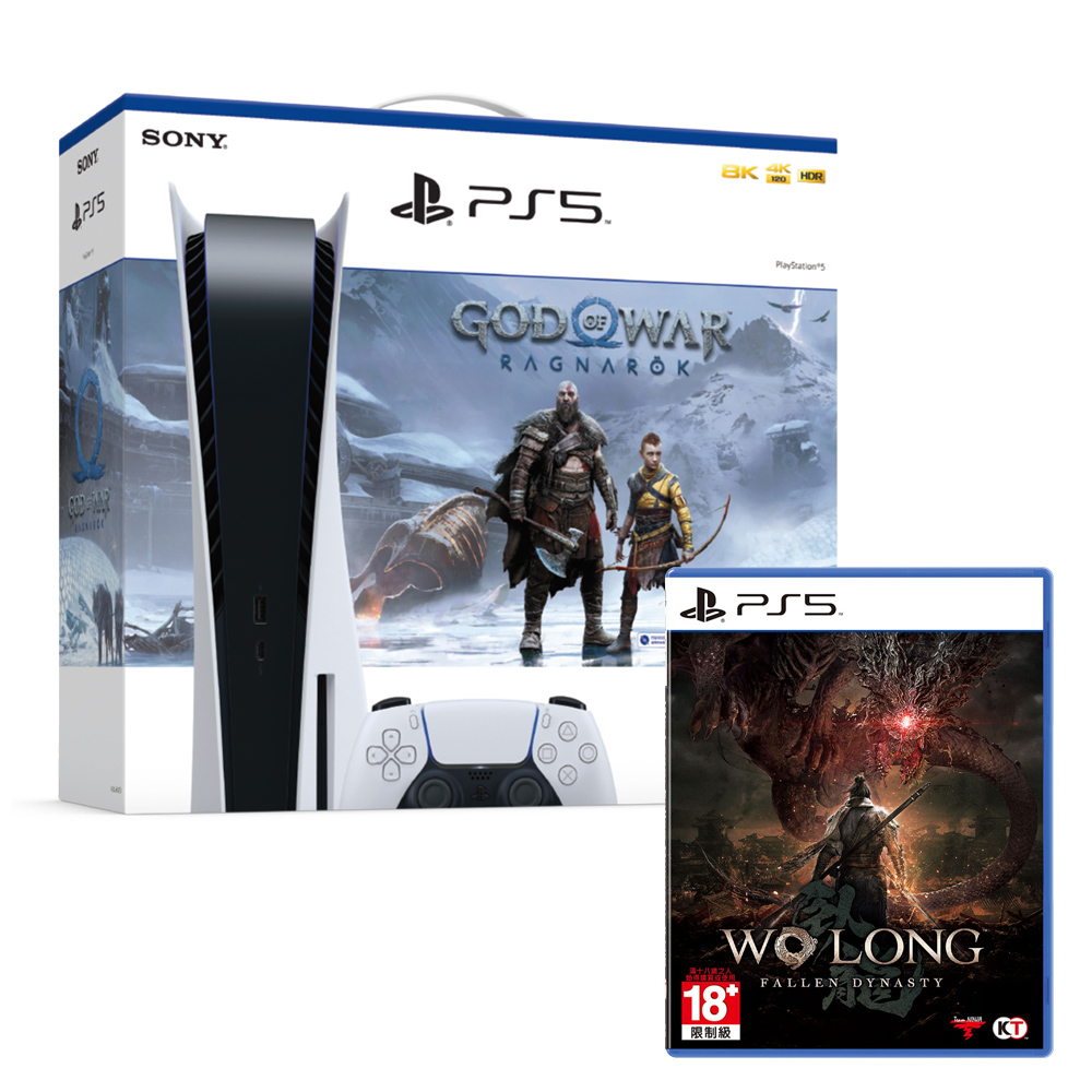 PS5 組合】戰神同捆組+PS5 臥龍:蒼天隕落《中文一般版》-三井3C購物網