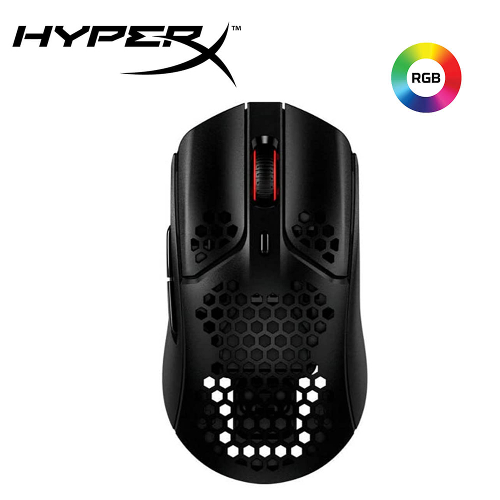 【HyperX】Pulsefire Haste 無線電競滑鼠 黑色 4P5D7AA