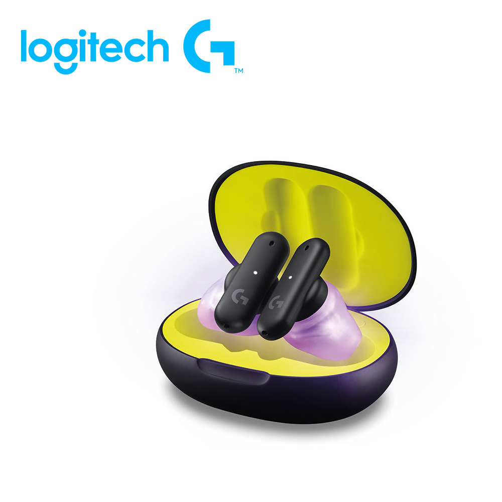 【Logitech G 羅技】G Fits 雙模無線入耳式電競耳機 黑色