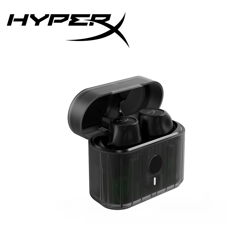 【HyperX】Cirro Buds Pro 雲鶯 真無線 入耳式耳機 黑色 727A5AA