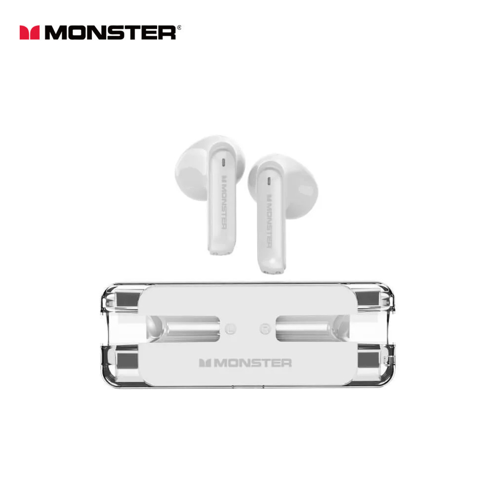【MONSTER 魔聲】炫彩真無線藍牙耳機 MON-XKT08 白色