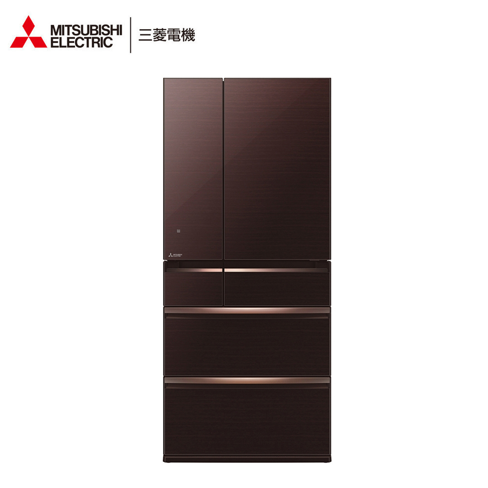 【MITSUBISHI 三菱】605L 變頻六門冰箱 水晶棕｜含基本安裝