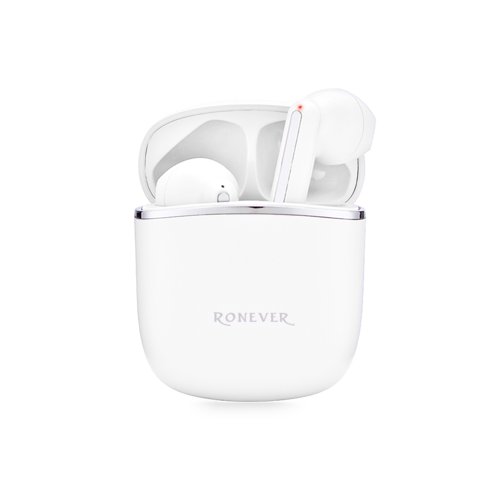 【RONEVER】MOE332 磁吸真無線耳機 白色