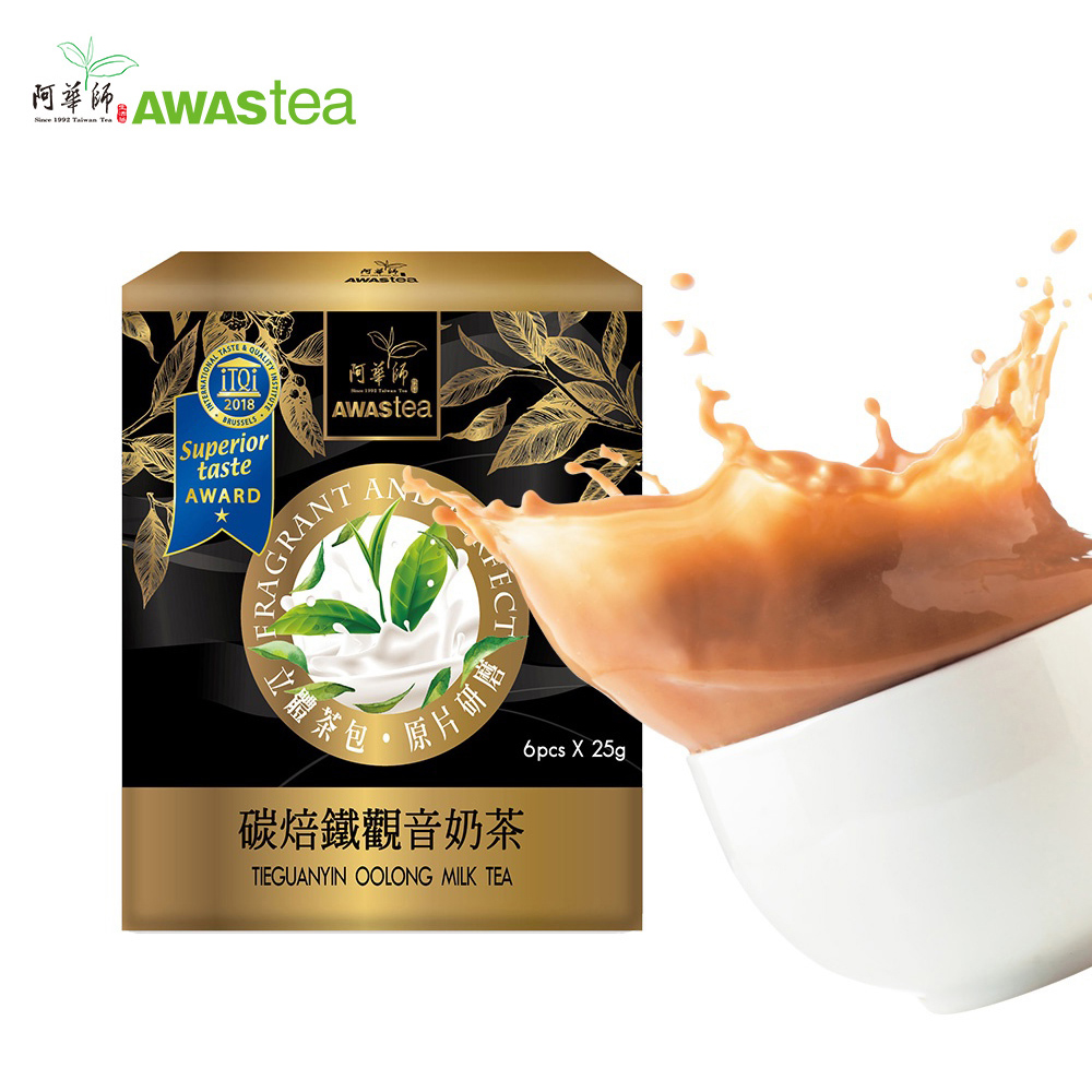 【阿華師 AWAStea】碳焙鐵觀音奶茶 [27.5g*6入] /盒