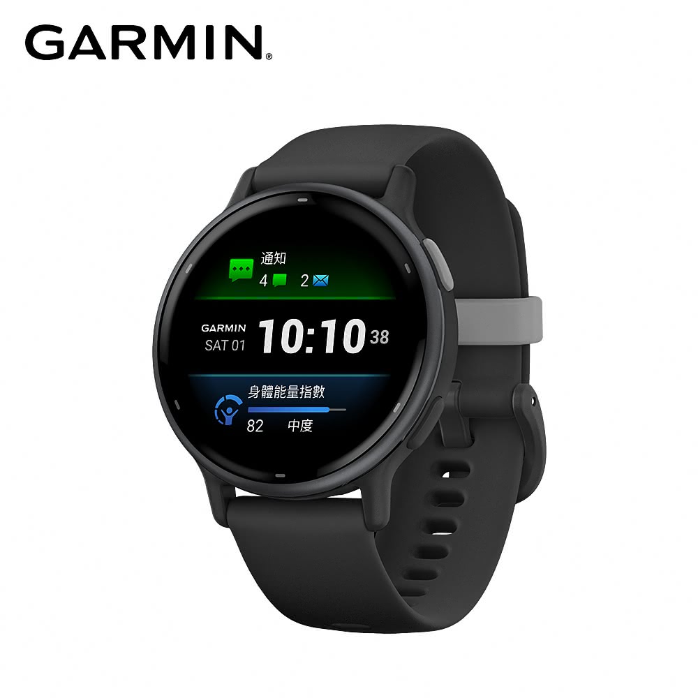 【GARMIN】vivoactive 5 GPS 智慧腕錶 光譜黑