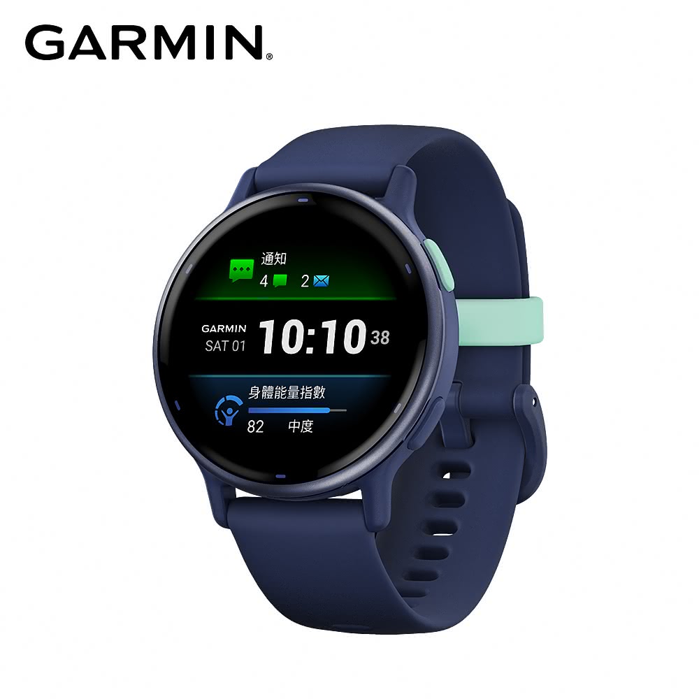 【GARMIN】vivoactive 5 GPS 智慧腕錶 海軍藍