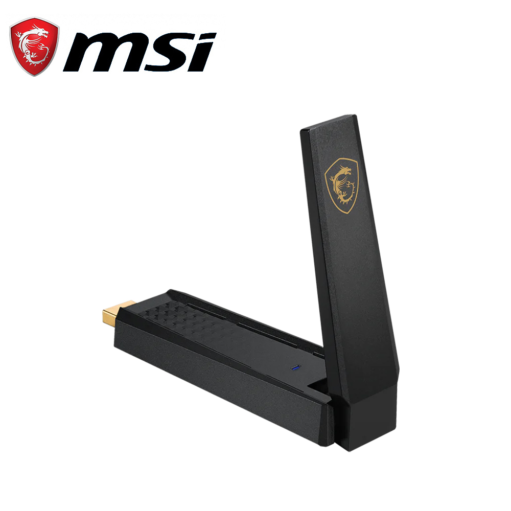 【MSI 微星】AXE5400 WiFi USB Adapter 無線網卡