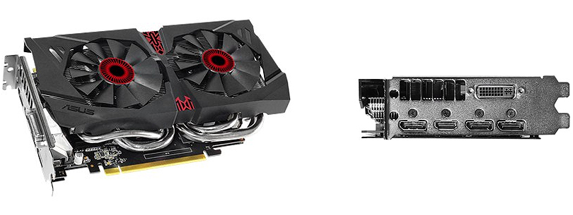 asus 华硕 strix-gtx960-dc2oc-2gd5 显示卡
