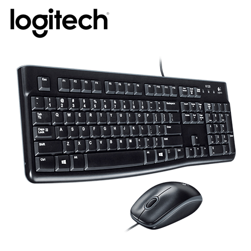 【Logitech 羅技】MK120有線鍵鼠組