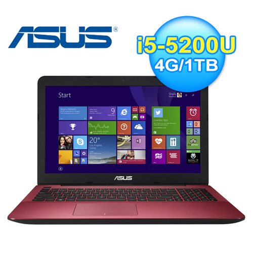 asus 华硕 x555lf-0073f5200u 红 win10