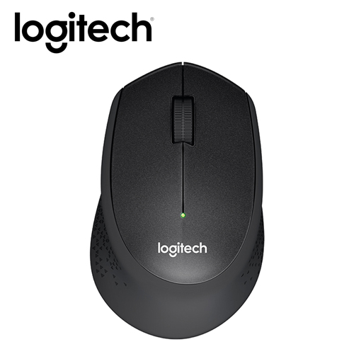 【Logitech 羅技】M331 靜音滑鼠-黑