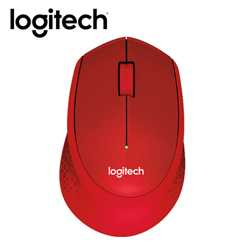 【Logitech 羅技】M331 SILENT PLUS 靜音無線滑鼠 紅