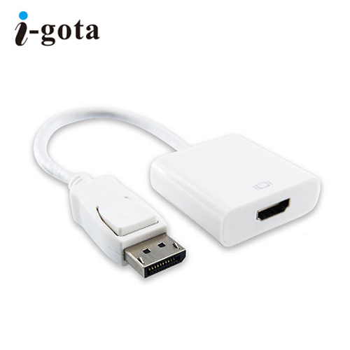 【i-gota】DP公-HDMI 母 高畫質 轉接器 15公分 (DP-HDMI015)