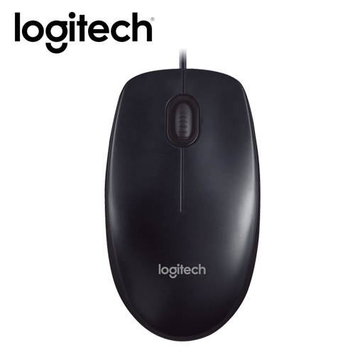 Logitech 羅技 M90 有線滑鼠 黑灰(NEW)