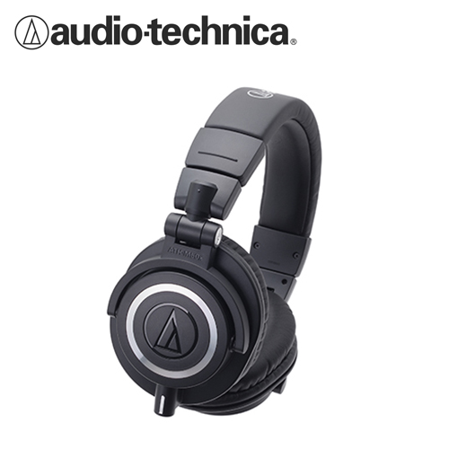 【audio-technica 鐵三角】ATH-M50X 專業用監聽耳機 黑