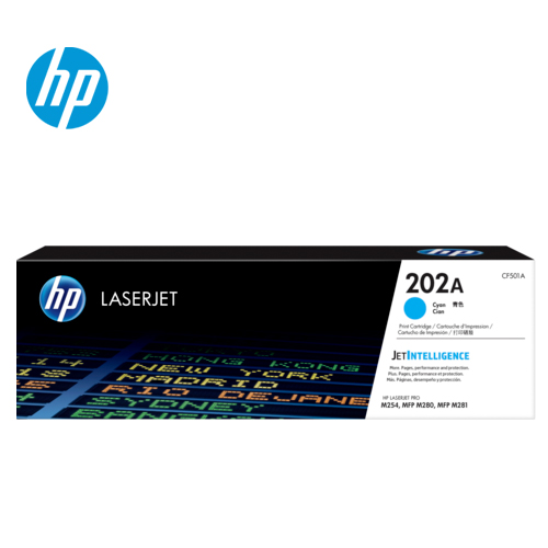 HP 202A 青色原廠 LaserJet 碳粉匣 (CF501A)