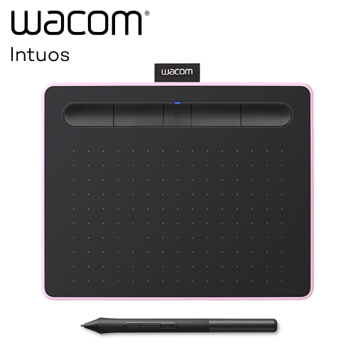 【WACOM】INTUOS COMFORT SMALL 繪圖板 CTL-4100WL 藍芽版 粉