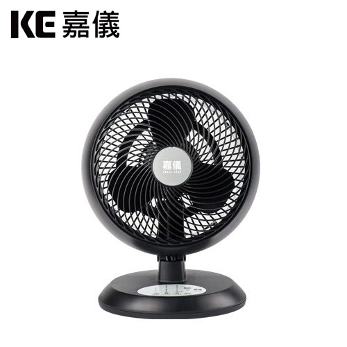 【KE嘉儀】KEF1040 10吋 旋風循環扇 時尚黑