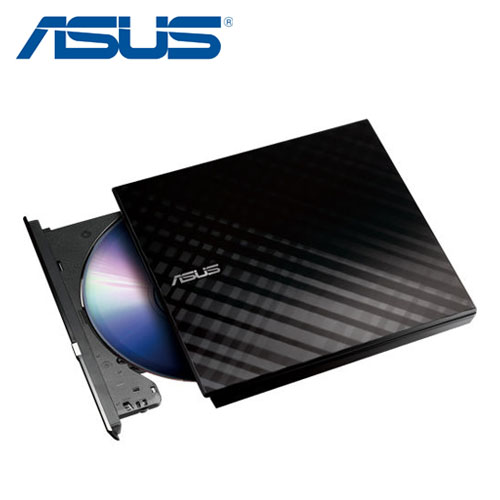 ASUS 華碩 SDRW-08D2S-U 外接燒錄機 黑