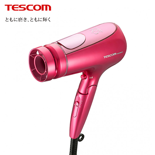 【TESCOM】奈米水霧 膠原蛋白吹風機 桃紅色 TCD3000TW TCD3000