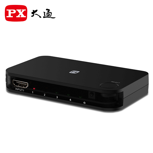 【PX大通】HD2-417 HDMI 切換器(4進1出)