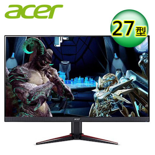 【acer 宏碁】VG270K 27型 IPS 無邊框電競寬螢幕